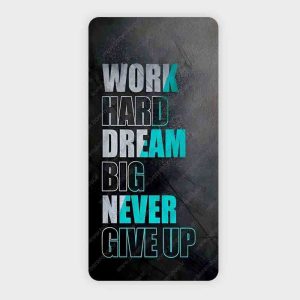 حوله ورزشی work hard