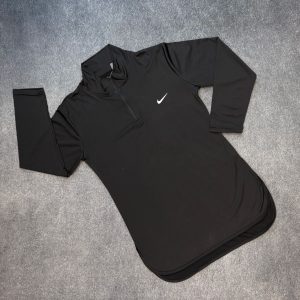 تونیک نیمزیپ مشکی کد 4291