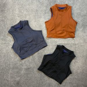 کراپ مخملی کاپ دار کد 2519