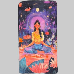 حوله ورزشی رنگی یوگا کد 8270