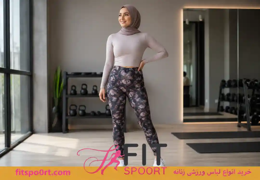خرید لگ ورزشی طرح دار از فیت اسپورت