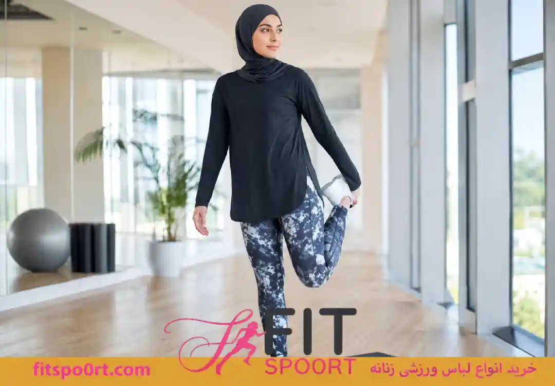 استایل ست لگ ورزشی طرح دار را چطور باید چید ؟