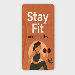 حوله ورزشی stay fit کد 8270